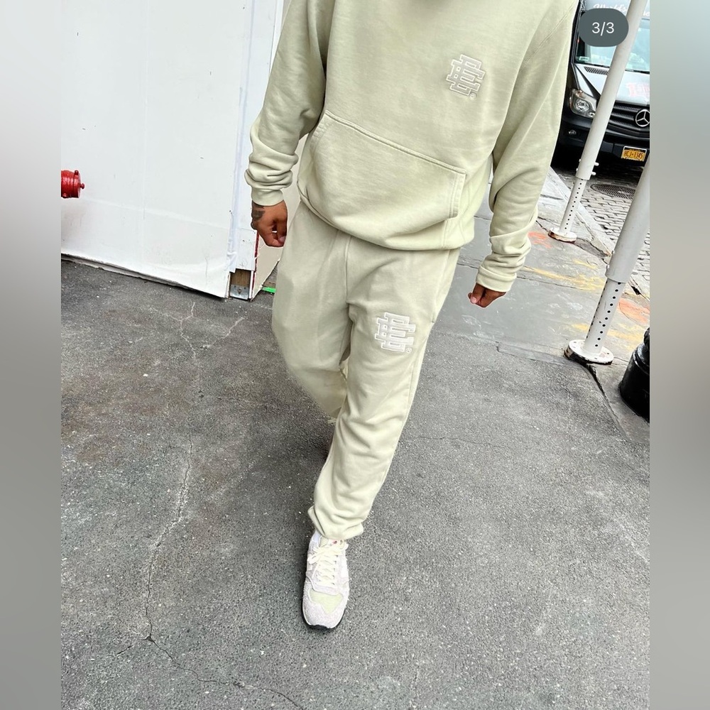 Eric Emanuel Sweat Set in Sage Green